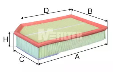 Фильтр MFILTER K 738