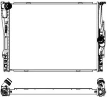 Теплообменник SAKURA Automotive 3011-1012