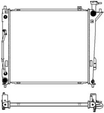 Теплообменник SAKURA Automotive 3221-7001