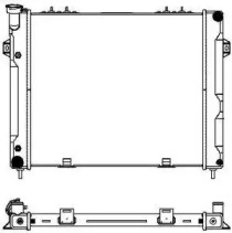 Радиатор, охлаждение двигателя SAKURA Automotive 3231-1009