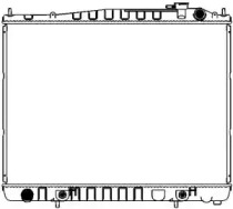 Теплообменник SAKURA Automotive 3251-1003