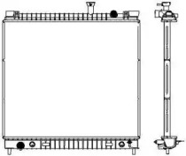 Теплообменник SAKURA Automotive 3251-1013