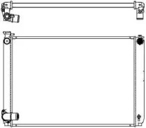 Теплообменник SAKURA Automotive 3271-8502