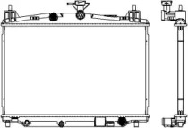 Теплообменник SAKURA Automotive 3301-1047