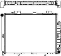 Теплообменник SAKURA Automotive 3311-1003