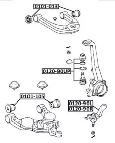 Подвеска ASVA 0101-013