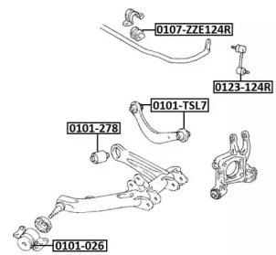 Подвеска ASVA 0101-026