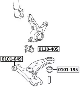 Подвеска ASVA 0101-049