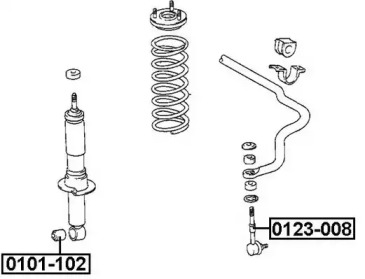 Подвеска ASVA 0101-102