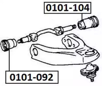 Подвеска ASVA 0101-104