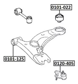 Подвеска ASVA 0101-125