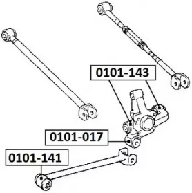 Подвеска ASVA 0101-141