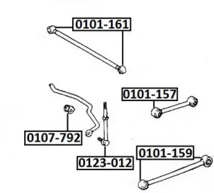 Подвеска ASVA 0101-157