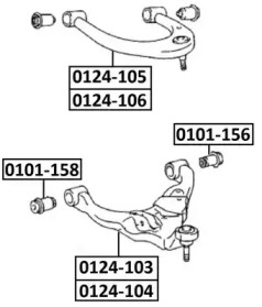 Подвеска ASVA 0101-158