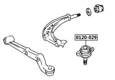 Шарнир ASVA 0120-029