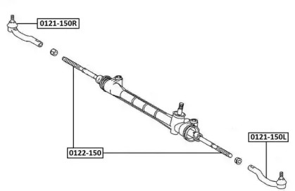 Шарнир ASVA 0121-150L