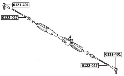 Шарнир ASVA 0121-401