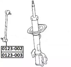 Стойка ASVA 0123-002