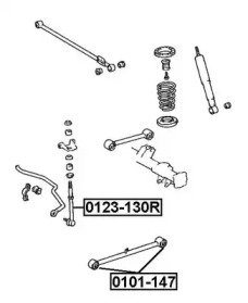 Стойка ASVA 0123-130R