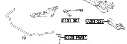 Подвеска ASVA 0201-002