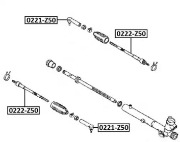 Шарнир ASVA 0221-Z50