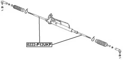 Шарнир ASVA 0222-P12UKP