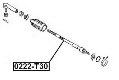 Шарнир ASVA 0222-T30