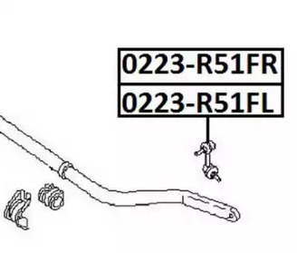 Стойка ASVA 0223-R51FR