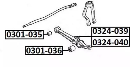 Подвеска ASVA 0301-035