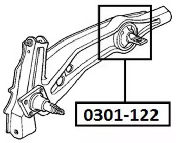 Подвеска ASVA 0301-122