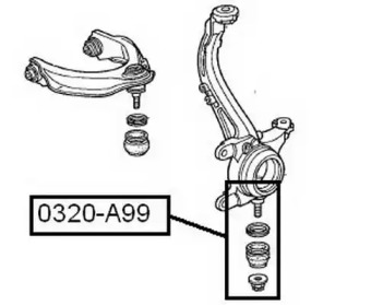 Шарнир ASVA 0320-A99