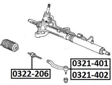 Шарнир ASVA 0322-206