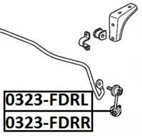 Стойка ASVA 0323-FDRL