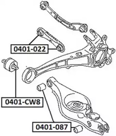 Подвеска ASVA 0401-022