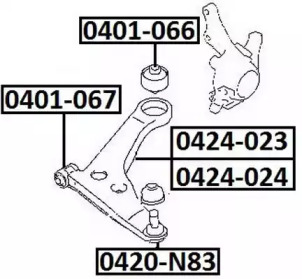 Подвеска ASVA 0401-066