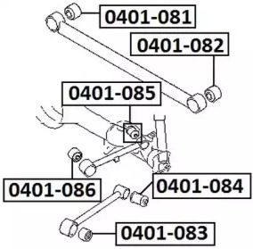 Подвеска ASVA 0401-084