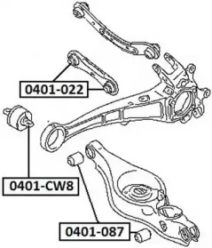 Подвеска ASVA 0401-087