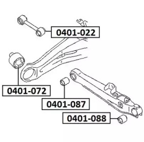 Подвеска ASVA 0401-088