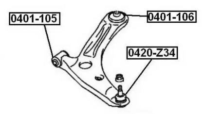 Шарнир ASVA 0420-Z34