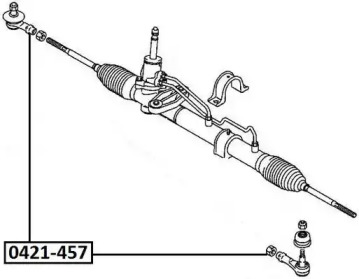 Шарнир ASVA 0421-457