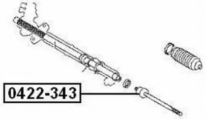 Шарнир ASVA 0422-343