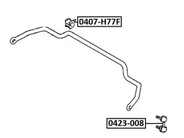 Стойка ASVA 0423-008