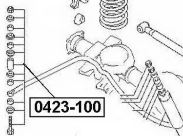 Стойка ASVA 0423-100