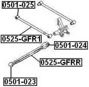 Подвеска ASVA 0501-023