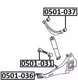 Подвеска ASVA 0501-036