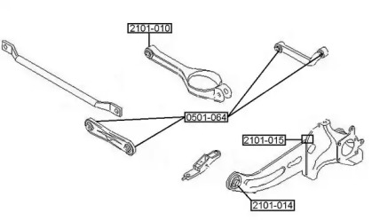 Подвеска ASVA 0501-064