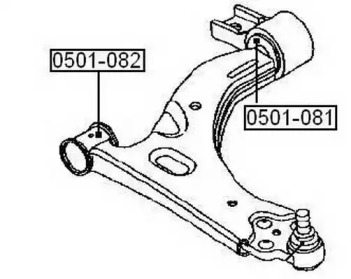 Подвеска ASVA 0501-081