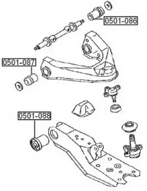 Подвеска ASVA 0501-087