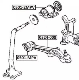 Подвеска ASVA 0501-MPV