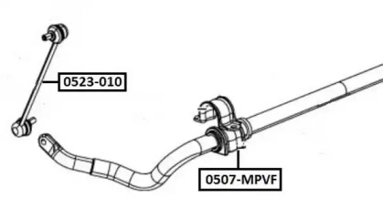 Стойка ASVA 0523-010